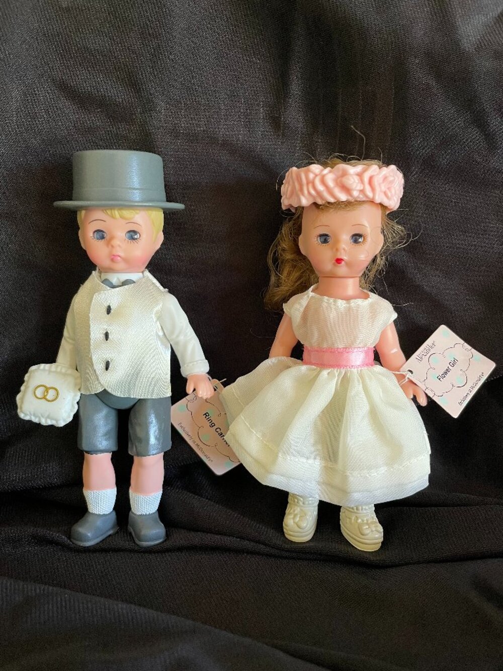 Happy Meal Toys - Madame Alexander Flower Girl & Ring Carrier Wedding Dolls